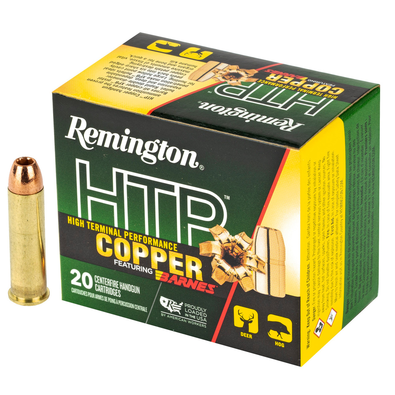 Remington Htp Copper 357 Magnum 140gr Barnes Xpb Hollow Point
