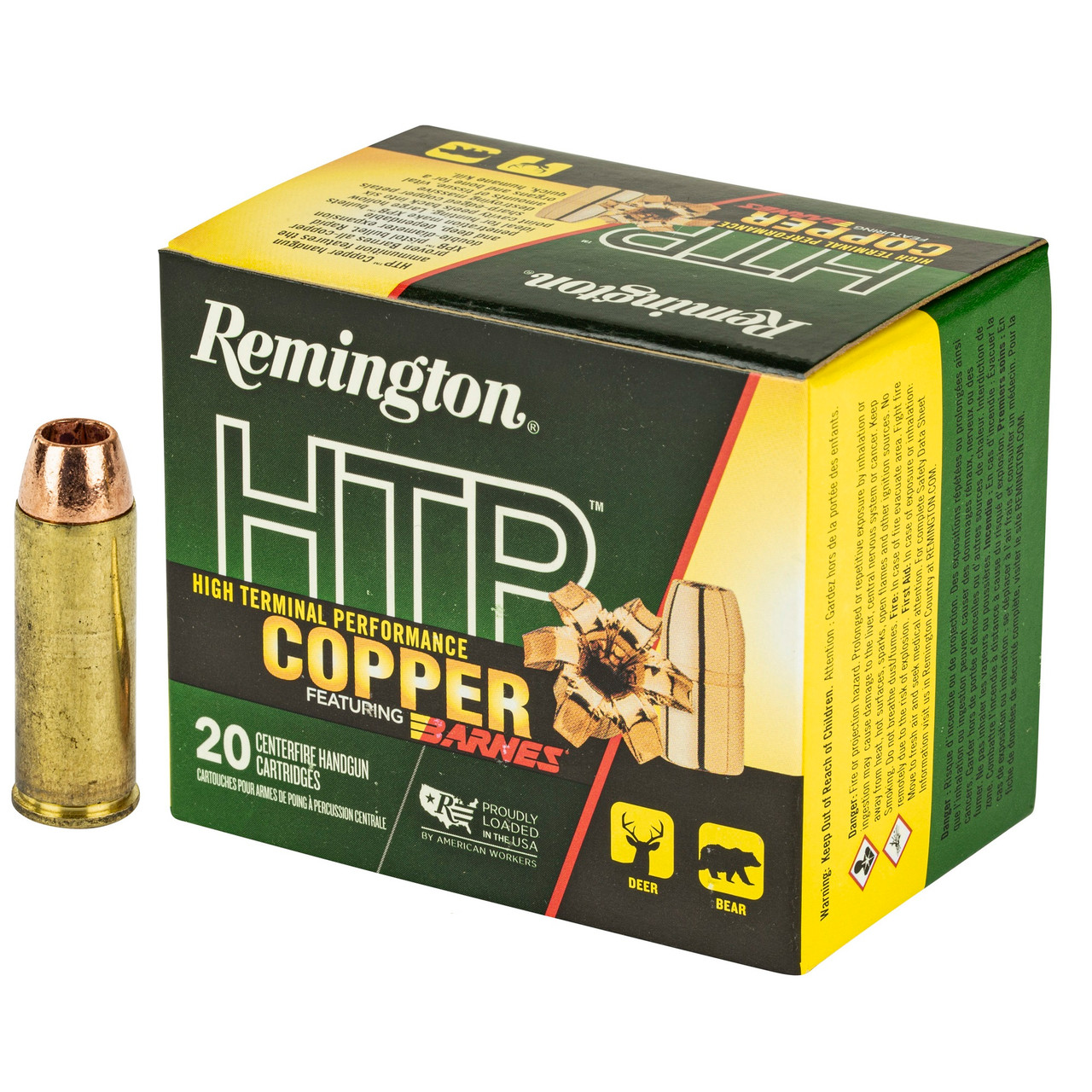 Remington Htp Copper 45 Colt Long Colt 200gr Barnes Xpb Hollow