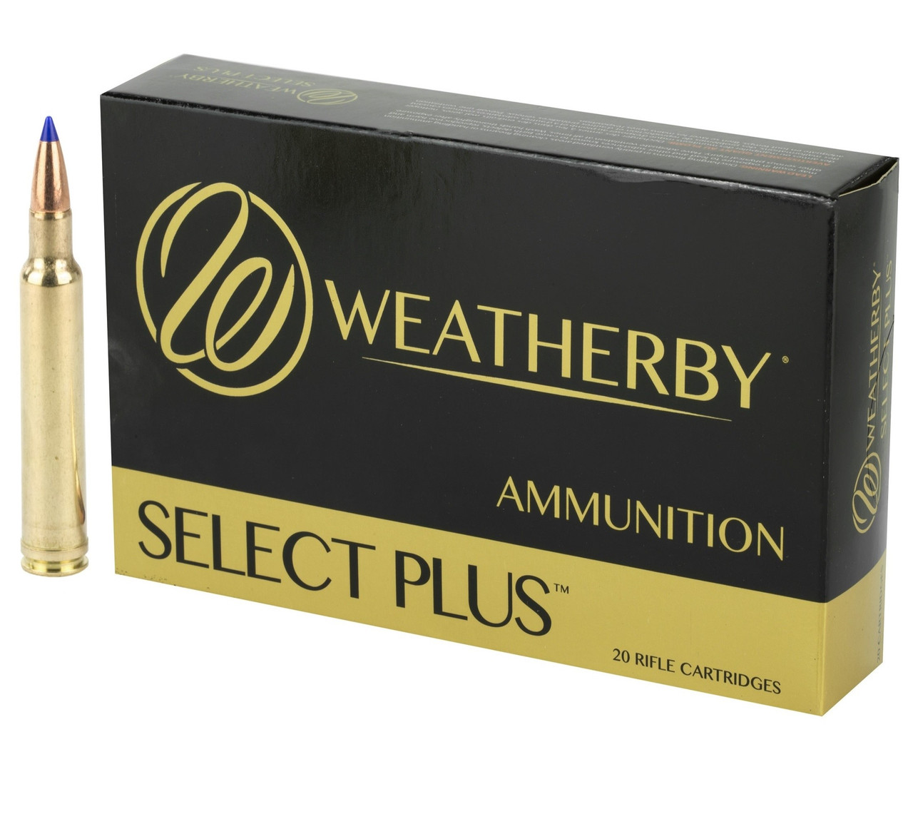Weatherby Select Plus 257 Weatherby Magnum Ammo 115gr Nosler Ballistic Tip Box