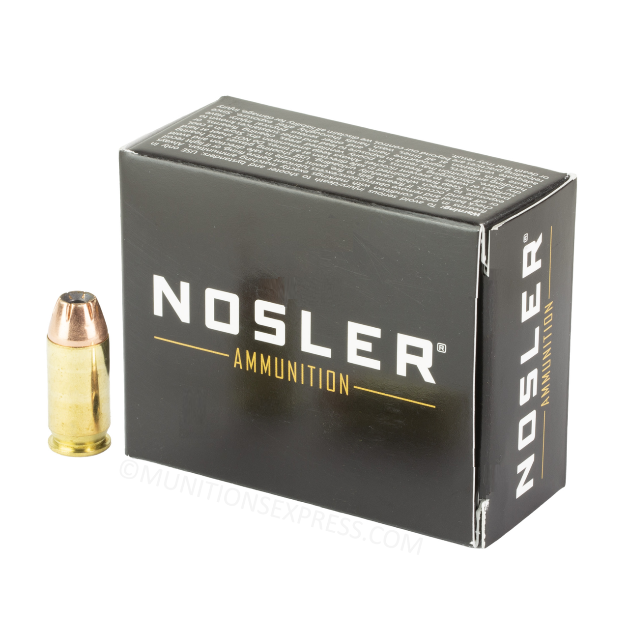 Nosler Assured Stopping Power (ASP) .45 ACP 230gr Jacketed Hollow Point ...