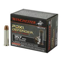 Winchester PDX1 Defender .357 Magnum 125gr Bonded Jacketed Hollow Point 20/Box