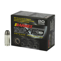 Barnes TAC-XPD 9mm Luger +P 115gr TAC-XP Hollow Point Lead-Free 20
