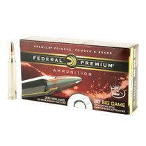 Brand: Federal Premium Ammo | MPN: P300WD2 | Use: Hunting (Deer) | Caliber: .300 Winchester Magnum | Grain: 180 | Bullet: Jacketed Soft Point | MUNITIONS EXPRESS