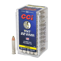 CCI VNT .22 Winchester Magnum Rimfire (.22 WMR) 30gr Varmint Tip 50/Box