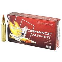 Brand: Hornady Ammo | MPN: 8025 | Use: Hunting (Coyotes) | Caliber: .223 Remington | Grain: 53 | Bullet: Polymer Tip | MUNITIONS EXPRESS
