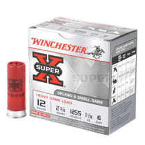 Winchester Super-X Heavy Game Load 12ga 2-3/4" 1-1/8 oz #6 Shot 25/Box