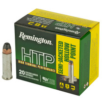 Remington HTP .38 Special +P 125gr Semi-Jacketed Hollow Point 20/Box