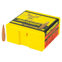 Brand: Berger Bullets | MPN: 28501 | Use: Hunting (Deer) | Caliber: 7mm (.284 Diameter) | Grain: 168 | Bullet: Hollow Point Boat Tail | MUNITIONS EXPRESS