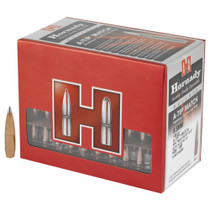 Brand: Hornady Bullets | MPN: 26179 | Use: Competition, Target | Caliber: 6.5mm (.243 Diameter) | Grain: 135 | Bullet: Metallic Tip Boat Tail | MUNITIONS EXPRESS