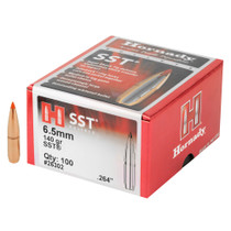 Brand: Hornady Bullets | MPN: 26302 | Use: Hunting (Deer) | Caliber: 6.5mm (.264 Diameter) | Grain: 140 | Bullet: Polymer Tip Boat Tail | MUNITIONS EXPRESS