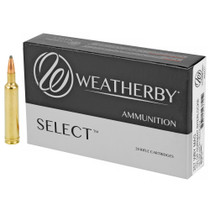 Brand: Weatherby Ammo | MPN: H257100IL | Use: Hunting (Deer, Hogs) | Caliber: .257 Weatherby Magnum | Grain: 100 | Bullet: Jacketed Soft Point | MUNITIONS EXPRESS
