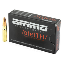 Brand: Ammo, Inc. Ammo | MPN: 300B220TMC-STL-A20 | Use: Suppressor, Target | Caliber: .300 AAC Blackout | Grain: 220 | Bullet: Full Metal Jacket | MUNITIONS EXPRESS