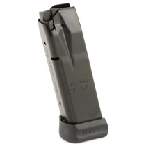Brand: Mec-Gar Magazines | MPN: MGP2294014AFC | Caliber: .40 S&W | Firearm: SIG SAUER P229 | Capacity: 14 Rounds | Color: Black | MUNITIONS EXPRESS