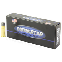 Brand: Doubletap Ammo | MPN: 45CS255HC | Use: Hunting (Black Bear) | Caliber: .45 Long Colt | Grain: 255 | Bullet: Semi-Wadcutter  | MUNITIONS EXPRESS