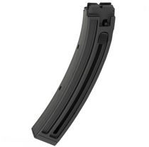 Brand: Heckler & Koch Magazines | MPN: 51000212 | Caliber: .22 LR | Firearm: HK MP5 | Capacity: 25 Rounds | Color: Black | MUNITIONS EXPRESS
