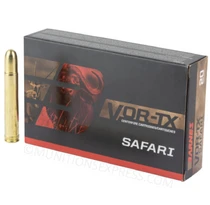 Brand: Barnes Ammo | MPN: 22023 | Use: Hunting (Dangerous Game, African Safari) | Caliber: .458 Win Mag | Grain: 450 | Bullet: Banded Solid Brass Round Nose | MUNITIONS EXPRESS