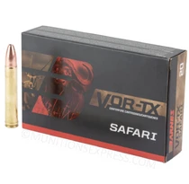 Brand: Barnes Ammo | MPN: 22022 | Use: Hunting (Dangerous Game, African Safari) | Caliber: .458 Win Mag | Grain: 450 | Bullet: Solid Copper Hollow Point | MUNITIONS EXPRESS
