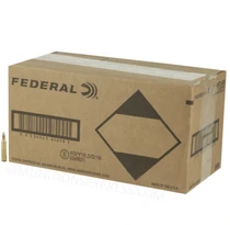 Brand: Federal Ammo | MPN: FC223F500 | Use: Target | Caliber: .223 Remington | Grain: 55 | Bullet: Full Metal Jacket | MUNITIONS EXPRESS