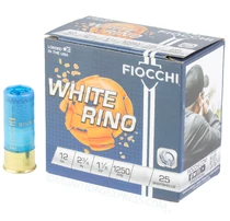 Brand: Fiocchi Ammo | MPN: 12WRNO8 | Use: Target, Trap, Skeet | Gauge: 12 | Shell Length: 2-3/4” | Shot Size: #8 | Shot Weight: 1-1/8 oz | MUNITIONS EXPRESS