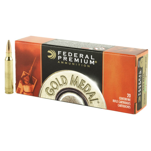 Federal Premium Gold Medal 223 Remington 77gr Sierra Matchking