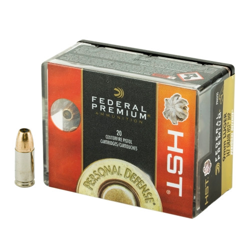 Federal Premium Personal Defense 9mm Luger 147gr HST Jacketed Hollow Point 20/Box