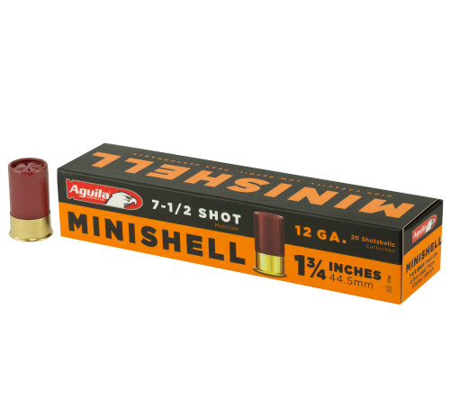 Brand: Aguila | MPN: 1C128968 | Use: Target (Skeet Shooting) | Gauge: 12 | Length: 1-3/4” | Shot Size: #7-1/2 Buck | Shot Weight: 5/8 oz | MUNITIONS EXPRESS Brand: Aguila | MPN: 1C128968 | Use: Target (Skeet Shooting) | Gauge: 12 | Length: 1-3/4” | Shot Size: #7-1/2 Buck | Shot Weight: 5/8 oz | MUNITIONS EXPRESS
