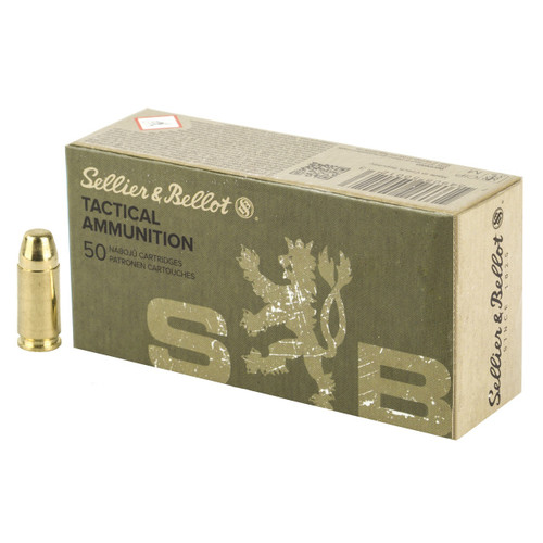 Sellier & Bellot Tactical 9mm Luger Subsonic 140gr Full Metal Jacket 50/Box Sellier & Bellot Tactical 9mm Luger Subsonic 140gr Full Metal Jacket 50/Box