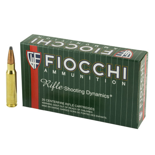 Fiocchi Shooting Dynamics .308 Winchester 180gr Pointed Soft Point 20/Box Fiocchi Shooting Dynamics .308 Winchester 180gr Pointed Soft Point 20/Box