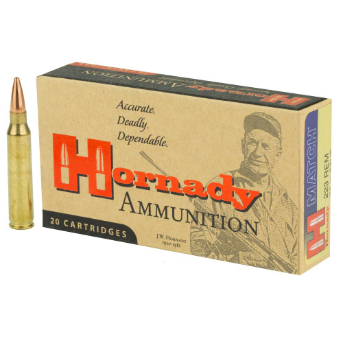 Hornady Superperformance Match .223 Remington 75gr Hollow Point Boat Tail 20/Box