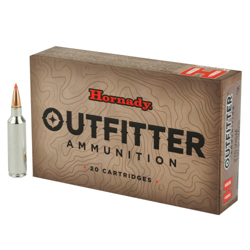 Hornady Outfitter .270 Winchester Short Magnum (WSM) 130gr GMX Lead-Free 20/Box Hornady Outfitter .270 Winchester Short Magnum (WSM) 130gr GMX Lead-Free 20/Box