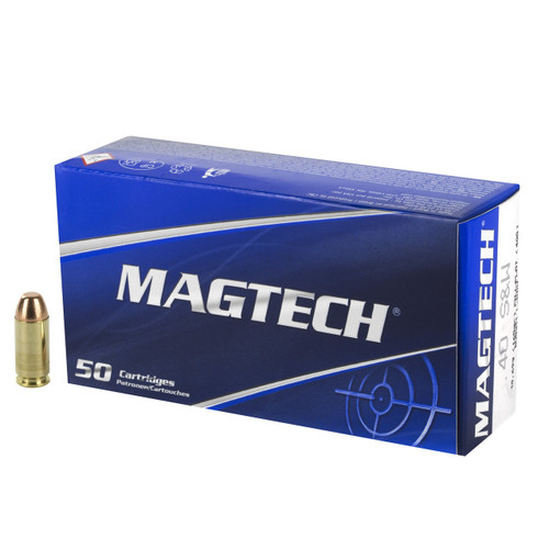 MAGTECH Sport .40 S&W 165gr Full Metal Jacket 50/Box MAGTECH Sport .40 S&W 165gr Full Metal Jacket 50/Box