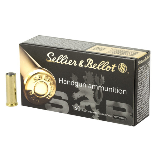Sellier & Bellot .38 Special 148gr Hollow Base Wadcutter 50/Box Sellier & Bellot .38 Special 148gr Hollow Base Wadcutter 50/Box