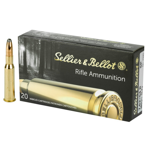 Sellier & Bellot 7.62x54mmR 180gr Soft Point 20/Box Sellier & Bellot 7.62x54mmR 180gr Soft Point 20/Box