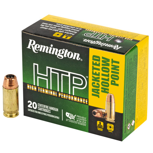 Remington HTP .40 S&W 180gr Jacketed Hollow Point 50/Box Remington HTP .40 S&W 180gr Jacketed Hollow Point 50/Box