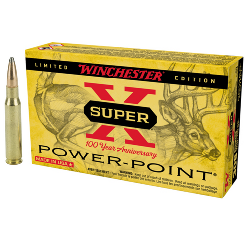 Winchester Limited Edition 100 Year Anniversary Super-X .308 Winchester 150gr Power-Point 20/Box Winchester Limited Edition 100 Year Anniversary Super-X .308 Winchester 150gr Power-Point 20/Box