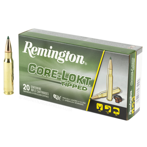 Brand: Remington Ammo | MPN: 29041 | Use: Hunting (Mule Deer) | Caliber: .308 Winchester | Grain: 180 | Bullet: Polymer Tip | MUNITIONS EXPRESS Brand: Remington Ammo | MPN: 29041 | Use: Hunting (Mule Deer) | Caliber: .308 Winchester | Grain: 180 | Bullet: Polymer Tip | MUNITIONS EXPRESS