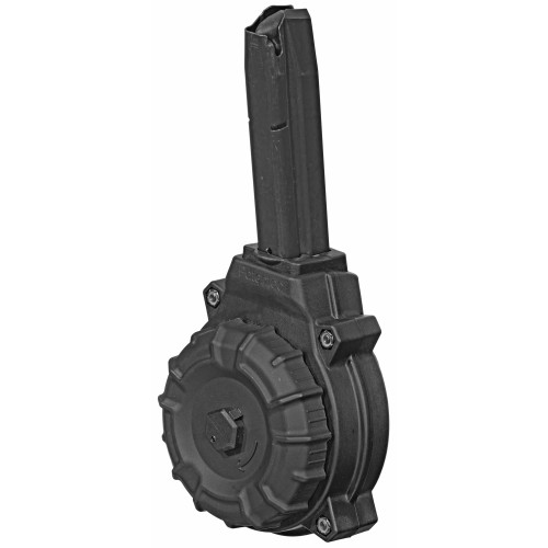 Brand: ProMag Magazines | MPN: DRM-A44 | Caliber: 9mm Luger | Firearm: Beretta 92F | Capacity: 50 Rounds | Color: Black | MUNITIONS EXPRESS Brand: ProMag Magazines | MPN: DRM-A44 | Caliber: 9mm Luger | Firearm: Beretta 92F | Capacity: 50 Rounds | Color: Black | MUNITIONS EXPRESS