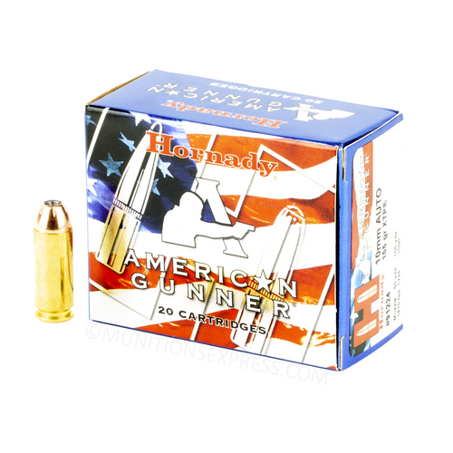 Brand: Hornady Ammo | MPN: 91224 | Use: Target, Hunting, Defense | Caliber: 10mm AUTO | Grain: 155 | Bullet: Jacketed Hollow Point | MUNITIONS EXPRESS Brand: Hornady Ammo | MPN: 91224 | Use: Target, Hunting, Defense | Caliber: 10mm AUTO | Grain: 155 | Bullet: Jacketed Hollow Point | MUNITIONS EXPRESS