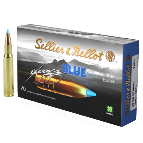 Brand: Sellier & Bellot Ammo | MPN: SB3006XA | Use: Hunting (Deer) | Caliber: .30-06 Springfield | Grain: 165 | Bullet: Polymer Tip Boat Tail | MUNITIONS EXPRESS Brand: Sellier & Bellot Ammo | MPN: SB3006XA | Use: Hunting (Deer) | Caliber: .30-06 Springfield | Grain: 165 | Bullet: Polymer Tip Boat Tail | MUNITIONS EXPRESS