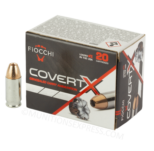 Brand: Fiocchi Ammo | MPN: 380CCWA | Use: Defense | Caliber: .380 ACP / .380 AUTO | Grain: 95 | Bullet: Jacketed Hollow Point | MUNITIONS EXPRESS 