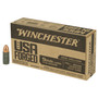 Brand: Winchester Ammo | MPN: WIN9SV | Use: Target | Caliber: 9mm Luger | Grain: 115 | Bullet: Full Metal Jacket | MUNITIONS EXPRESS