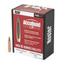 Brand: Nosler Bullets | MPN: 58922 | Use: Hunting (Hogs) | Caliber: 6.5mm (.264 Diameter) | Grain: 142 | Bullet: Bonded Polymer Tip Boat Tail | MUNITIONS EXPRESS