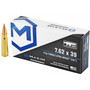 Brand: Maxim Defense Ammo | MPN: MXM-49003 | Use: Home Defense, Hunting | Caliber: 7.62x39mm | Grain: 117 | Bullet: Solid Copper Spun | MUNITIONS EXPRESS