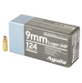 Brand: Aguila Ammo | MPN: 1E092125 | Use: Defense | Caliber: 9mm Luger | Grain: 124 | Bullet: Jacketed Hollow Point | MUNITIONS EXPRESS