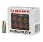 Brand: G2 Research Ammo | MPN: G00620 | Use: Defense | Caliber: .40 S&W | Grain: 122 | Bullet: Solid Hollow Point | MUNITIONS EXPRESS