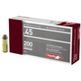 Brand: Aguila Ammo | MPN: 1E454319 | Use: Target | Caliber: .45 Colt (.45 Long Colt | Grain: 200 | Bullet: Lead Round Nose Flat Point  | MUNITIONS EXPRESS