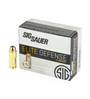 Brand: Sig Sauer Ammo | MPN: E10MM200-20 | Use: Defense | Caliber: 10mm AUTO | Grain: 200 | Bullet: Jacketed Hollow Point | MUNITIONS EXPRESS