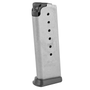 Brand: Kahr Arms Magazines | MPN: K820 | Caliber: 9mm Luger | Capacity: 7 Rounds | Firearm: Kahr K9, P9, MK9, CM9, PM9 | Finish: Stainless | MUNITIONS EXPRESS
