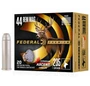 Brand: Federal Premium Ammo | MPN: P44TA1 | Use: Hunting (Deer, Hogs) | Caliber: .44 Magnum | Grain: 235 | Bullet: Bonded Jacketed Hollow Point | MUNITIONS EXPRESS