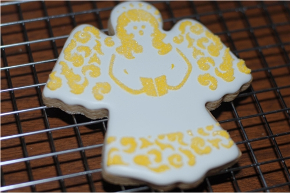 Angel Cookie Stencil Set - No Cutter